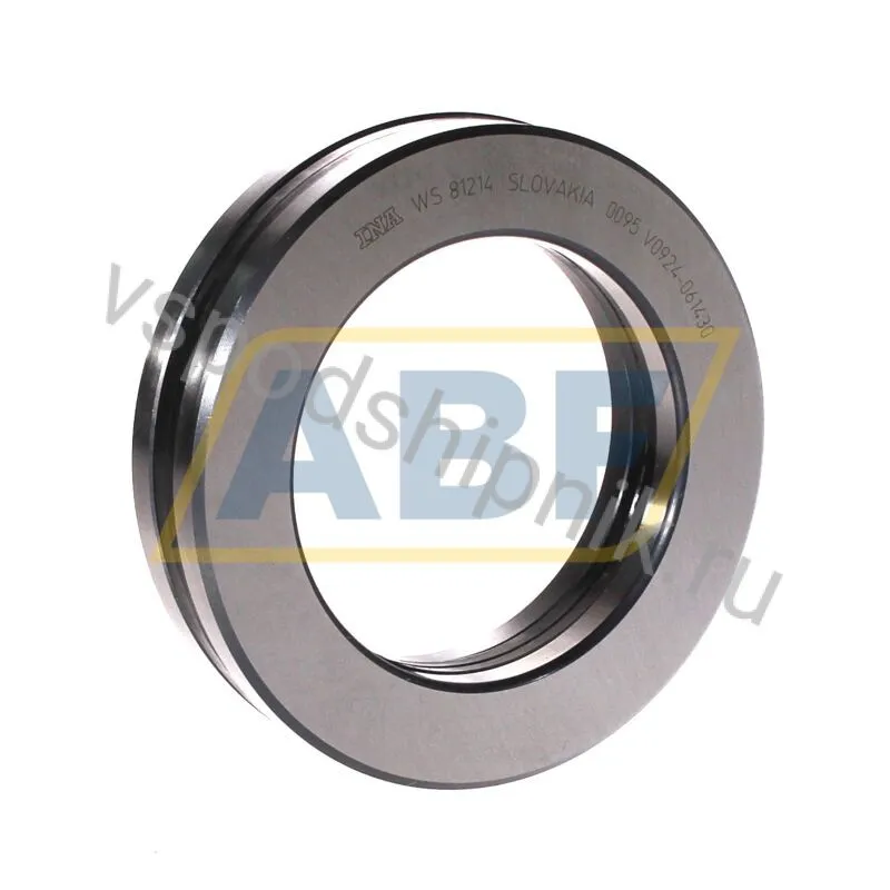 Цилиндрический роликовый упорный подшипник 81214-TV INA 360