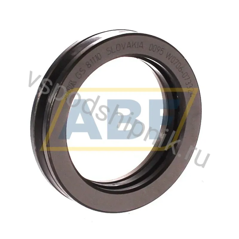 Цилиндрический роликовый упорный подшипник 81110-TV INA 360