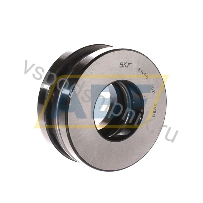 Упорный шариковый подшипник одинарный 51408 SKF 360