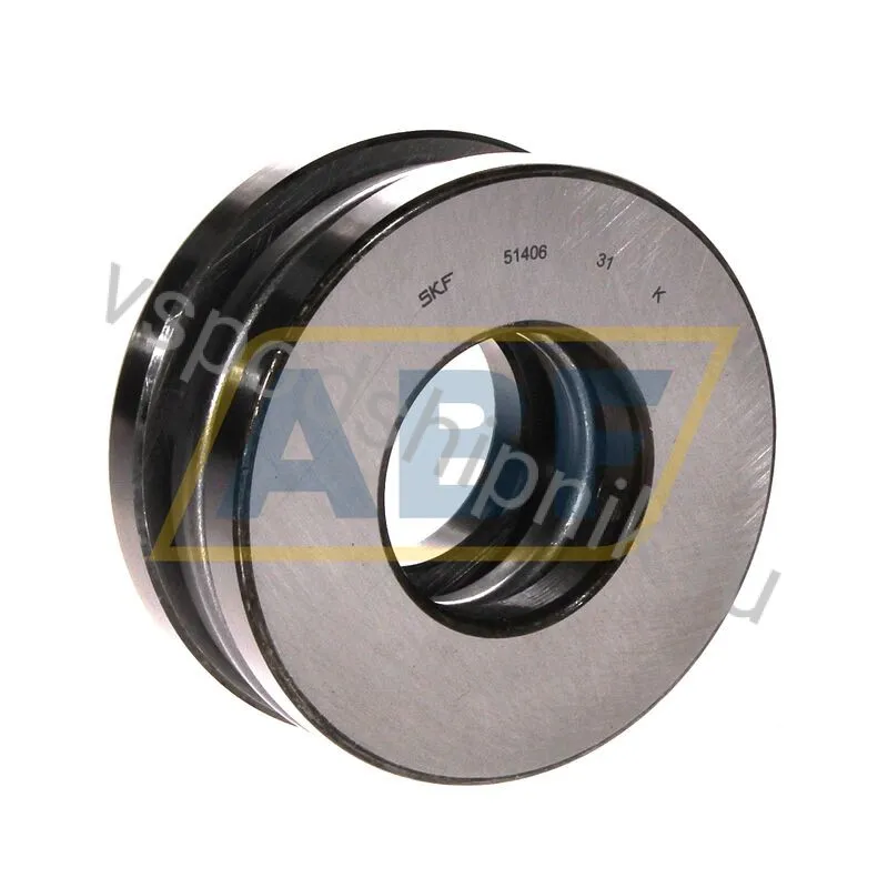 Упорный шариковый подшипник одинарный 51406 SKF 360