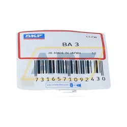 Упорный шариковый подшипник одинарный BA3 SKF