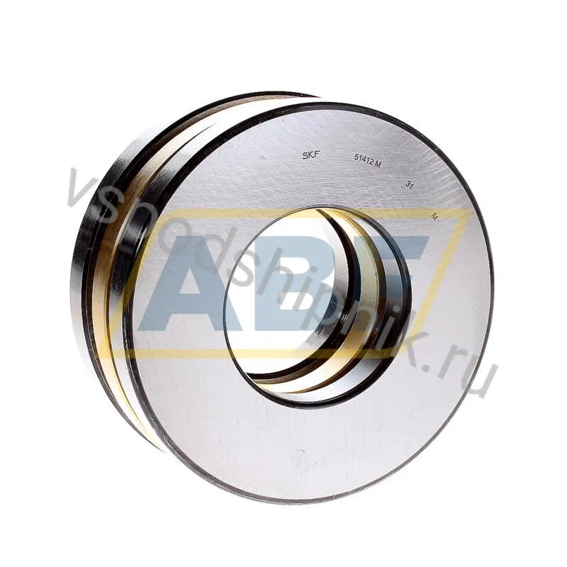 Упорный шариковый подшипник одинарный 51412M SKF 360