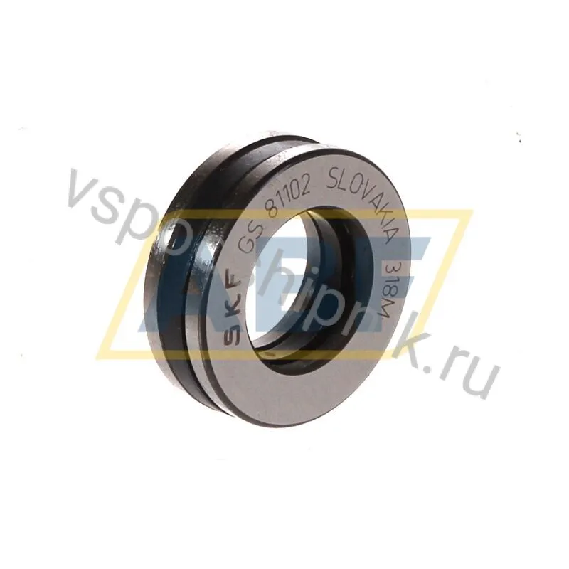 Цилиндрический роликовый упорный подшипник 81102TN SKF 360