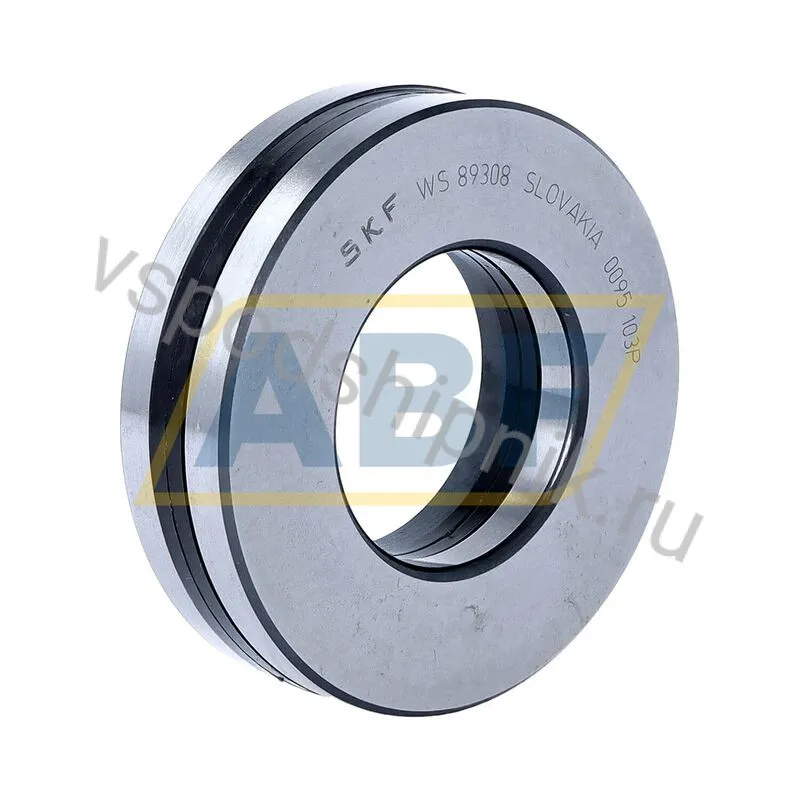 Цилиндрический роликовый упорный подшипник 89308TN SKF 360