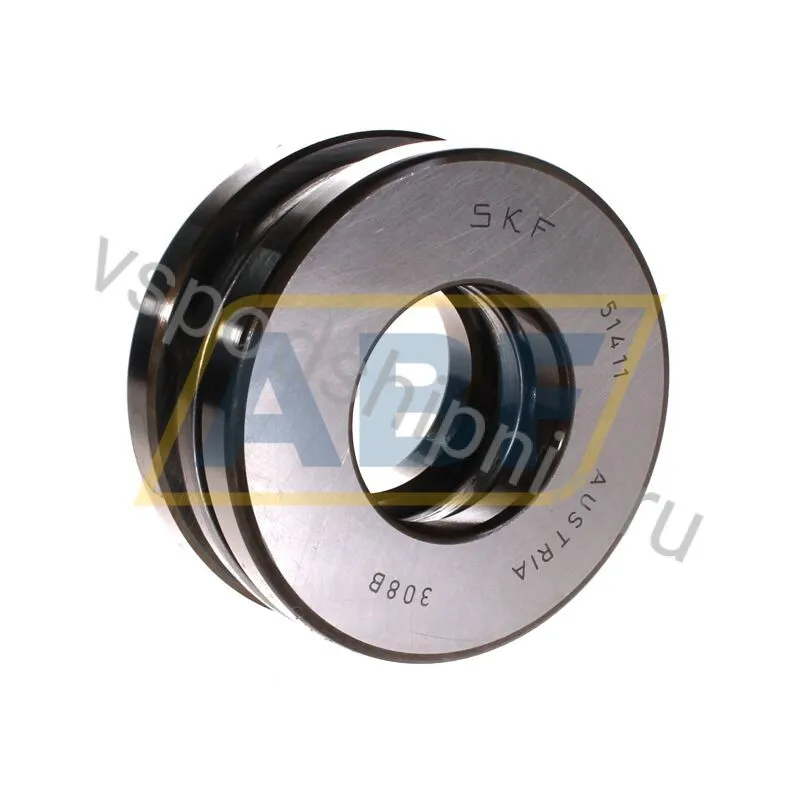 Упорный шариковый подшипник одинарный 51411 SKF 360