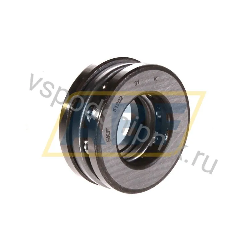Упорный шариковый подшипник одинарный 51202 SKF 360