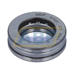 Упорный шариковый подшипник одинарный 51103 SKF