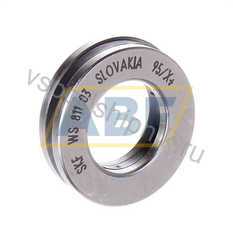 Цилиндрический роликовый упорный подшипник 81103TN SKF 360