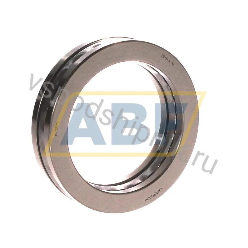 Упорный шариковый подшипник одинарный 2912 NSK 360