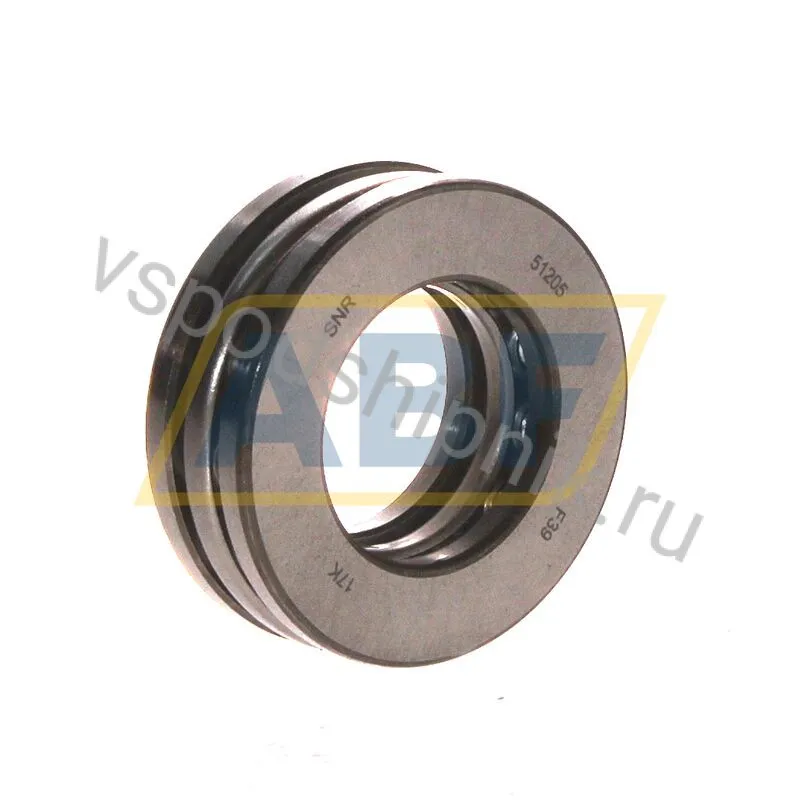 Упорный шариковый подшипник одинарный 51205 SNR 360