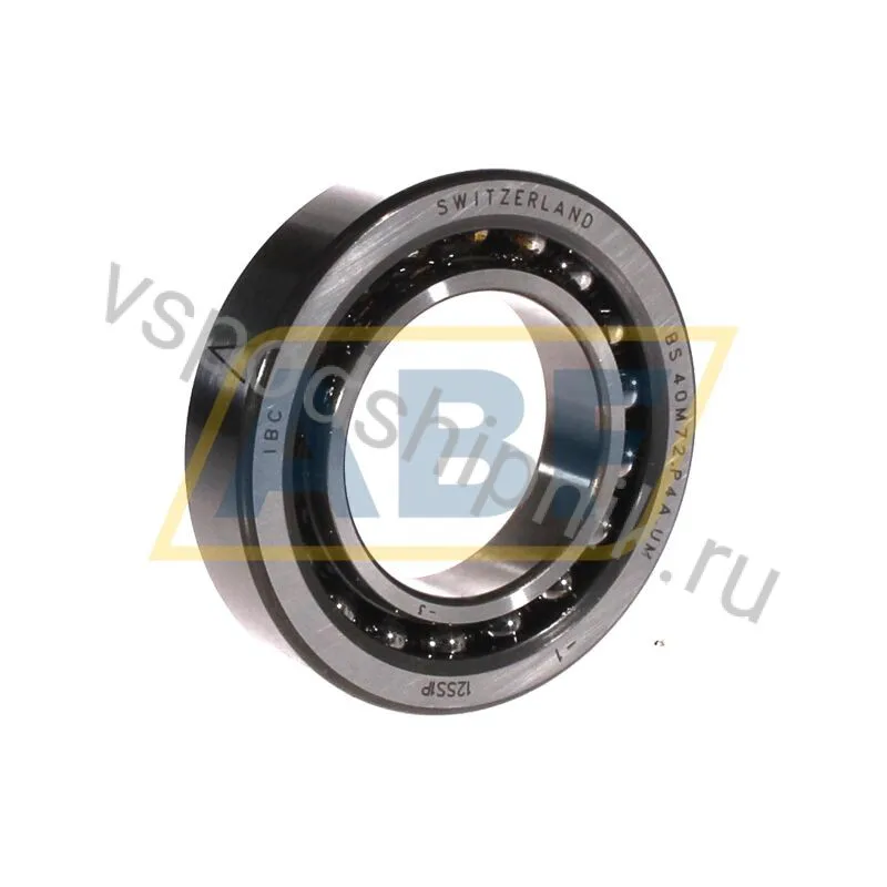 Упорно-радиальный шариковый подшипник BS40M72.P4A.UM.GN21G IBC Bearings 360