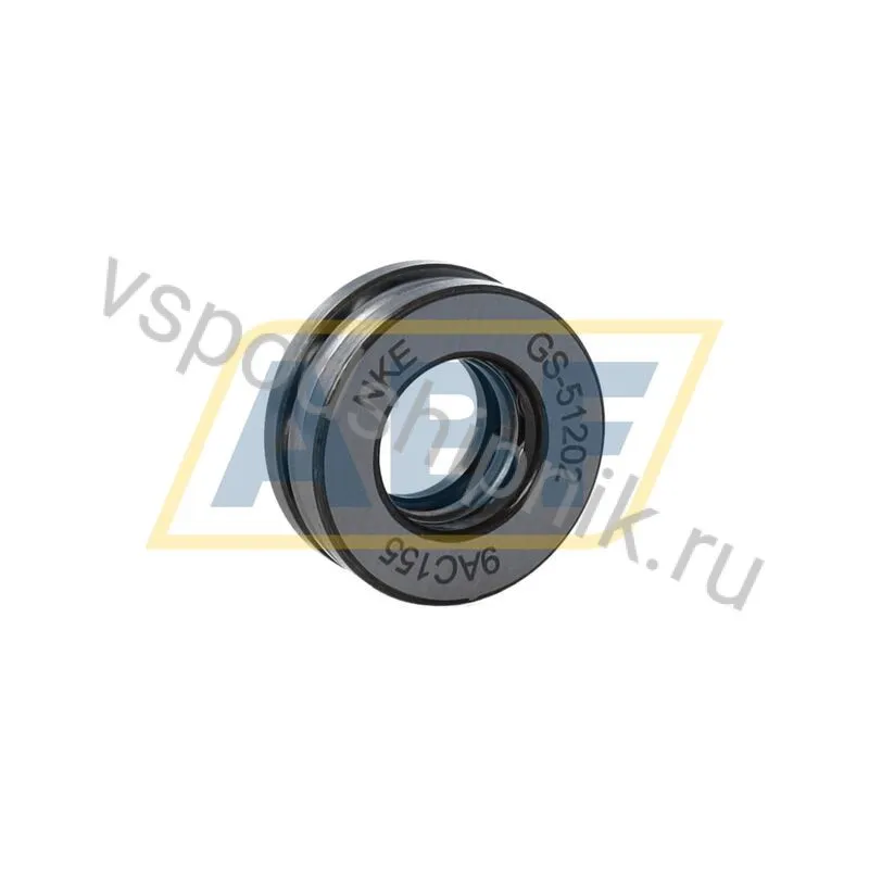 Упорный шариковый подшипник одинарный 51202 NKE 360