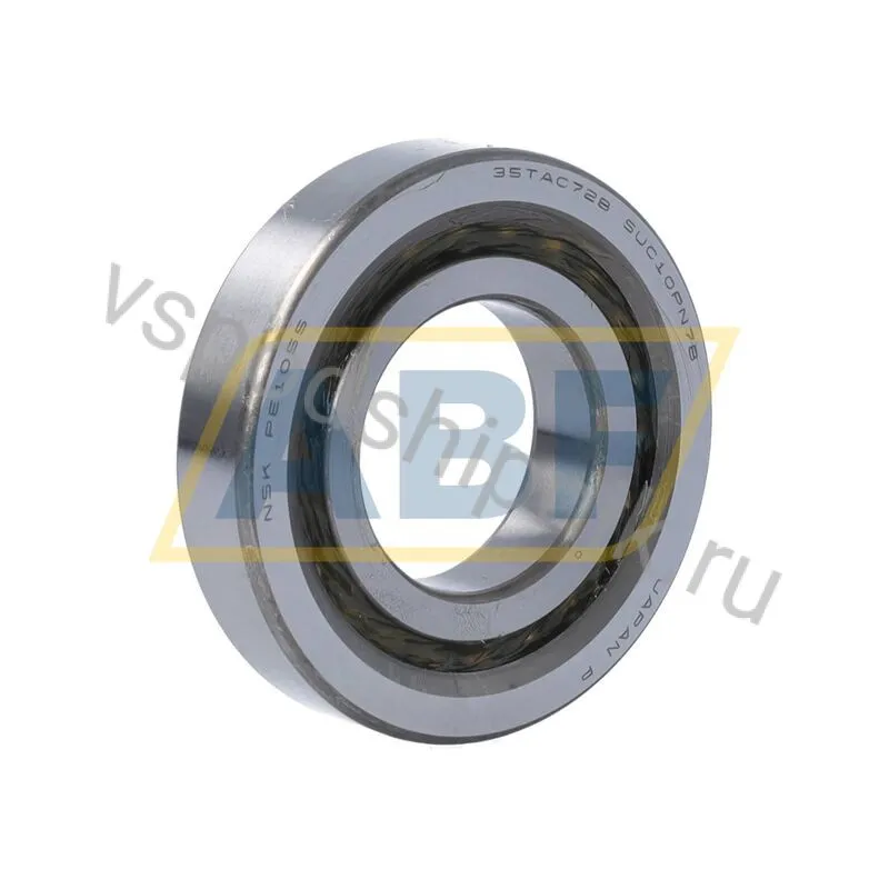 Упорно-радиальный шариковый подшипник 35TAC72BSUC10PN7B NSK 360