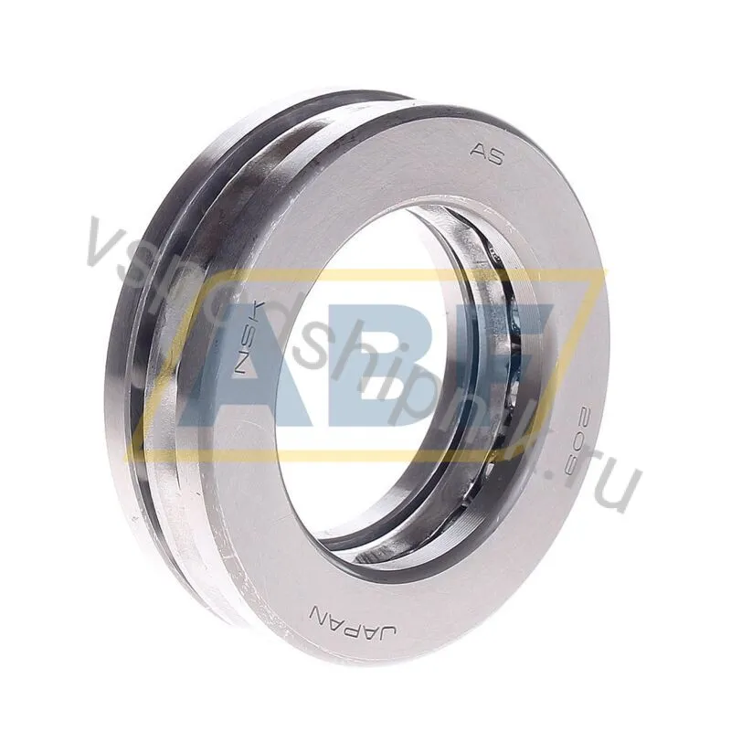 Упорный шариковый подшипник одинарный 51209 NSK 360