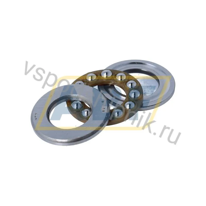 Упорный шариковый подшипник одинарный 51102 NTN 360