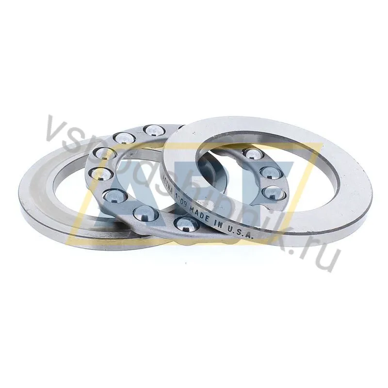 Упорный шариковый подшипник одинарный 1009 Aetna 360