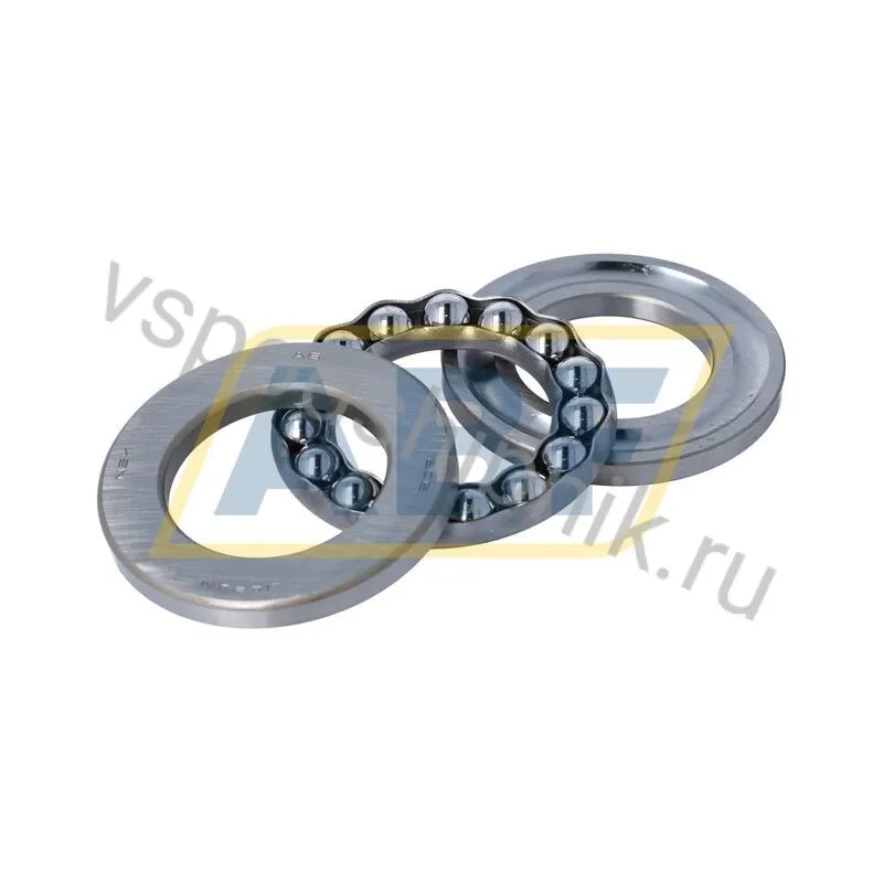 Упорный шариковый подшипник одинарный 51206 NSK 360
