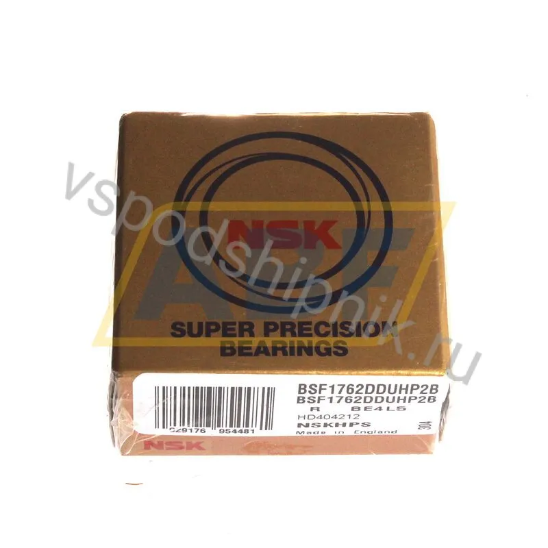 Упорный шариковый подшипник BSF1762DDUHP2B NSK 360