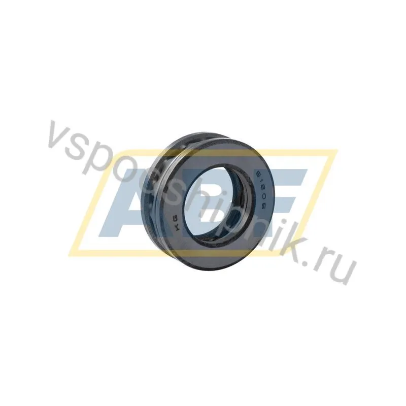 Упорный шариковый подшипник одинарный 51206 KG 360