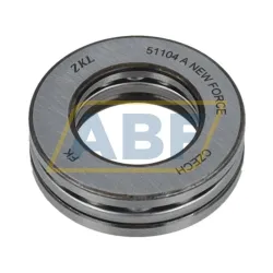 Упорный шариковый подшипник одинарный 51104A ZKL