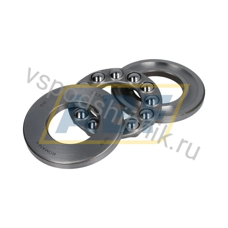 Упорный шариковый подшипник одинарный 51308 URB 360