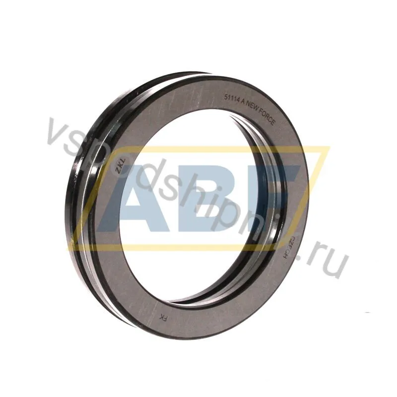 Упорный шариковый подшипник одинарный 51114A ZKL 360