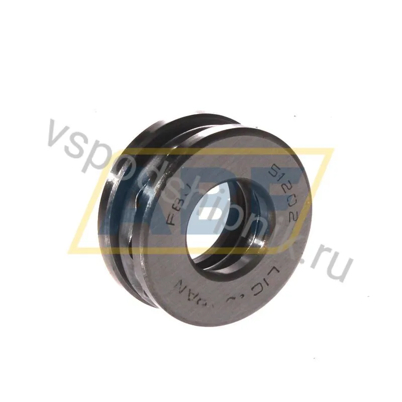 Упорный шариковый подшипник одинарный 51202 FBJ 360