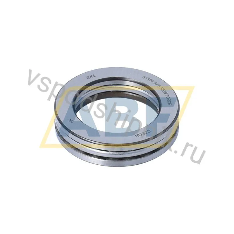 Упорный шариковый подшипник одинарный 51107A P6 ZKL 360