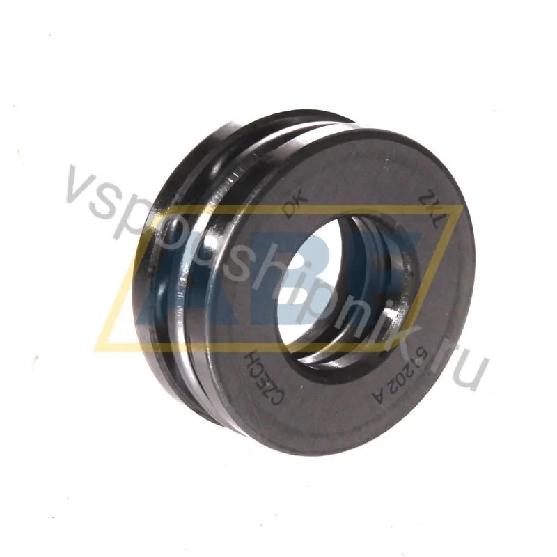 Упорный шариковый подшипник одинарный 51202A ZKL 360