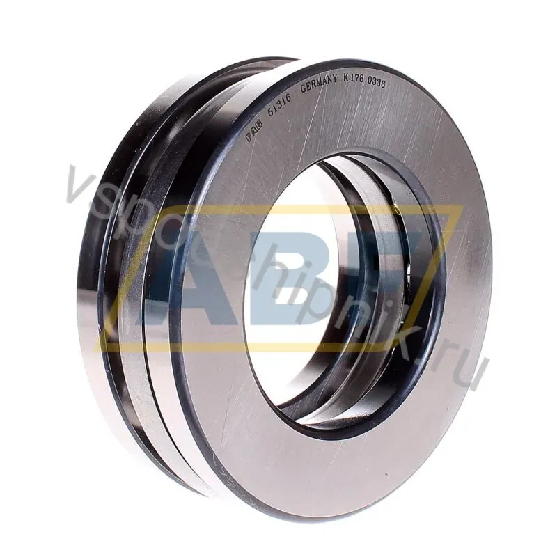 Упорный шариковый подшипник 51316 FAG 360