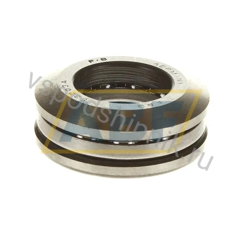 Упорный шариковый подшипник одинарный 53203A FAG 360