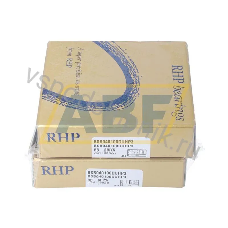 Упорно-радиальный шариковый подшипник BSB040100DUHP3 RHP 360