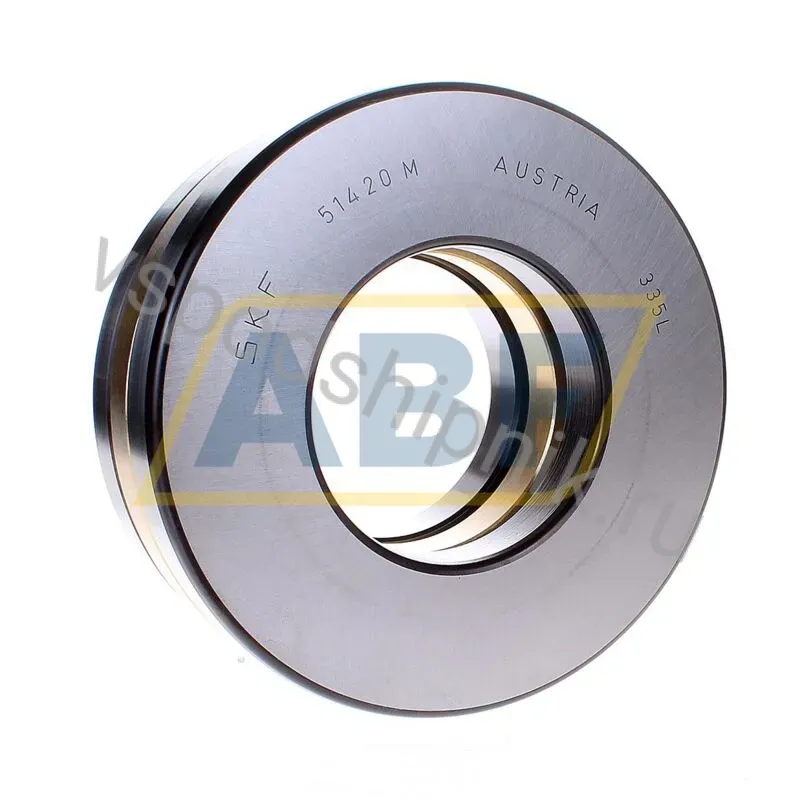 Упорный шариковый подшипник одинарный 51420M SKF 360