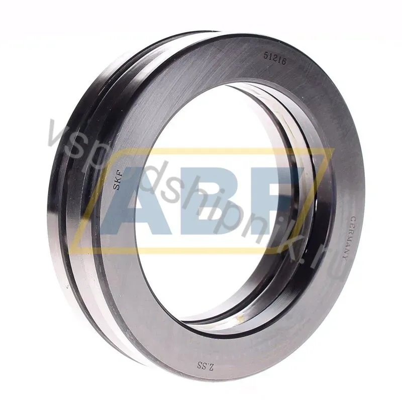 Упорный шариковый подшипник одинарный 51216 SKF 360
