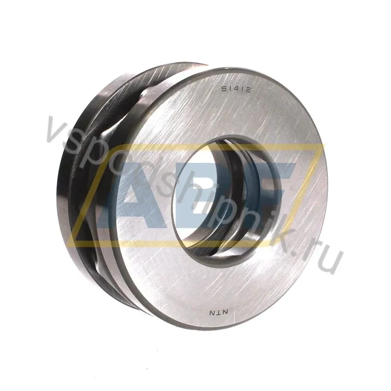 Упорный шариковый подшипник одинарный 51412 NTN 360