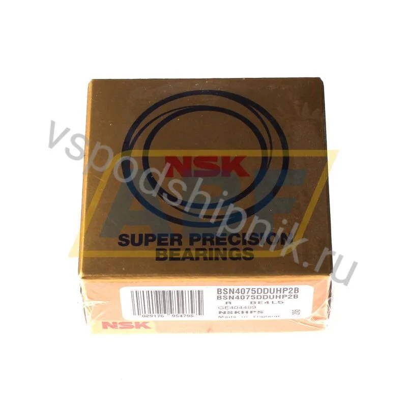 Упорный шариковый подшипник BSN4075DDUHP2BBE4L5 NSK 360