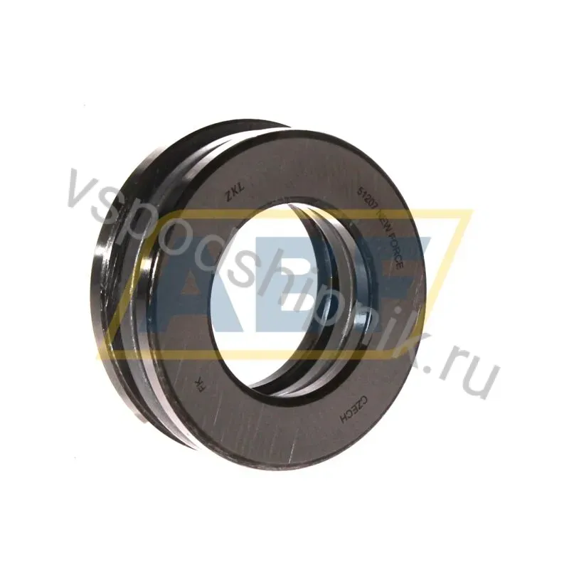 Упорный шариковый подшипник одинарный 51207 ZKL 360