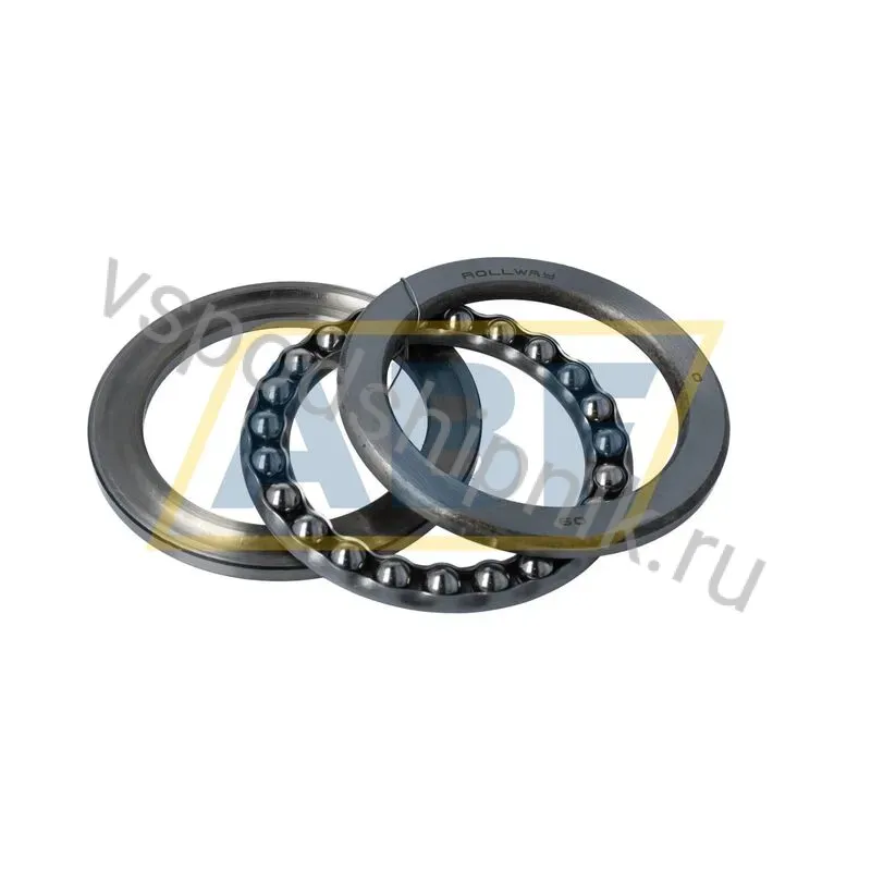 Упорный шариковый подшипник одинарный 51113 Rollway 360