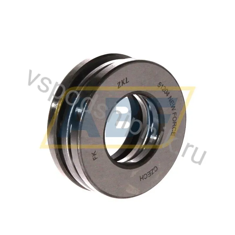 Упорный шариковый подшипник одинарный 51204 ZKL 360