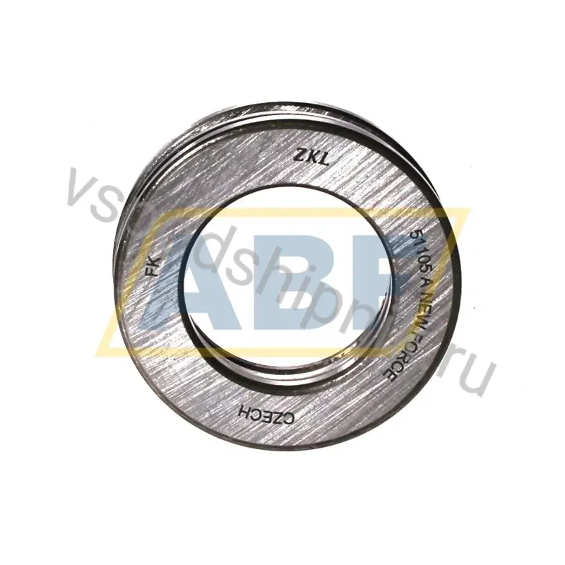 Упорный шариковый подшипник одинарный 51105A ZKL 360