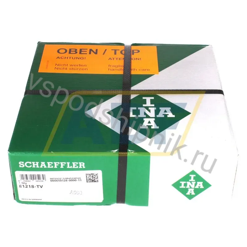 Цилиндрический роликовый упорный подшипник 81218-TV FAG 360