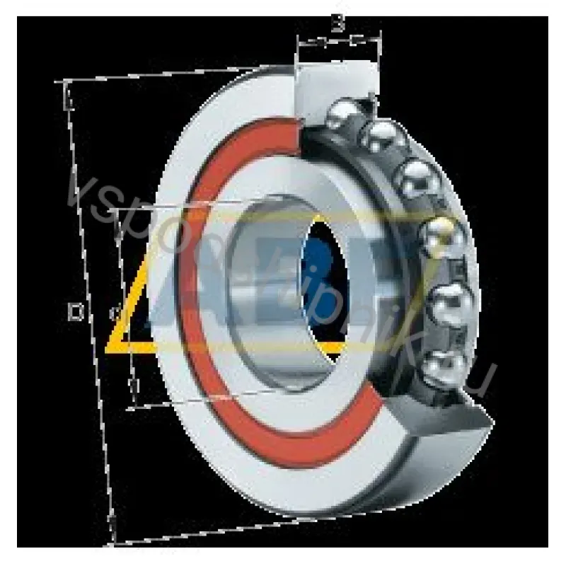 Упорно-радиальный шариковый подшипник BSB1747-2Z-SU-XL FAG 360