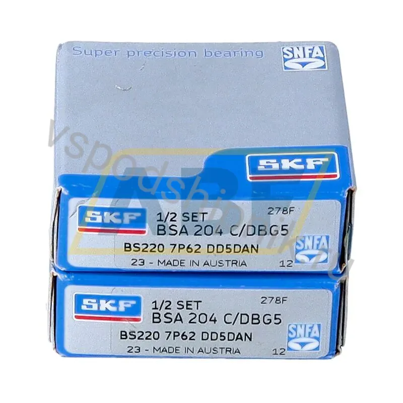 Упорно-радиальный шариковый подшипник BS220 7 P62 DD5DAN SNFA 360