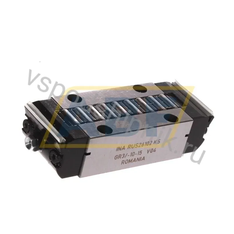Шариковый линейный подшипник RUS26102-KS-GR3/-10-15 INA 360