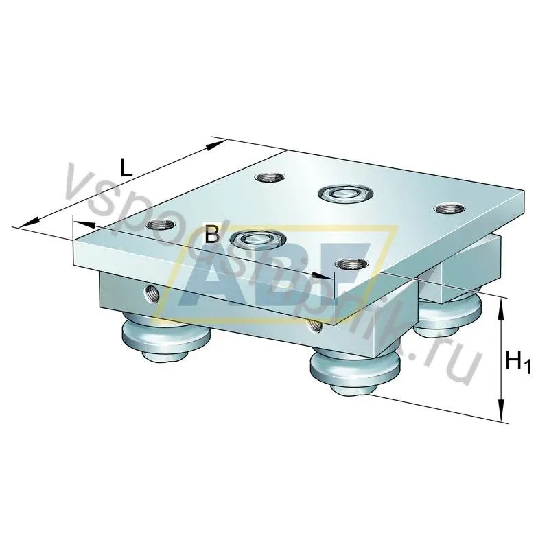 Деталь линейного подшипника LFDL52-SF INA 360