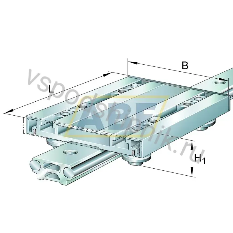 Деталь линейного подшипника LFCL86 INA 360