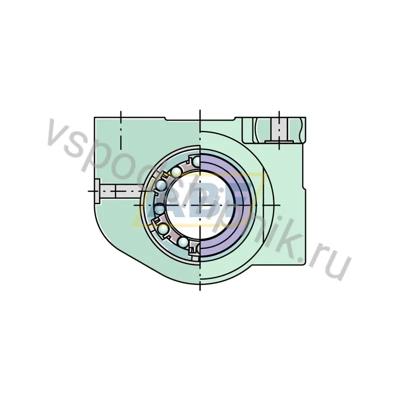Шариковая линейная опора KGBA40-PP-AS INA 360