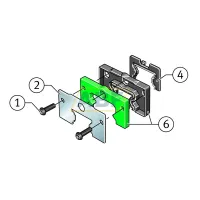 Деталь линейного подшипника KIT.KWVE55-B-OS-3100 INA