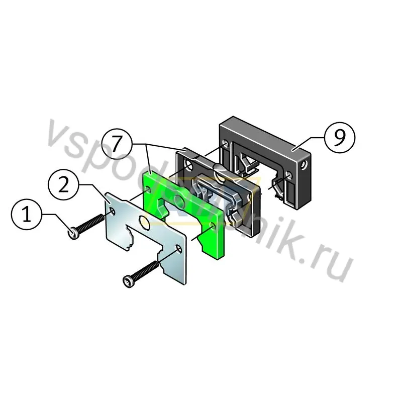 Деталь линейного подшипника KIT.KWVE25-B-OS-4300 INA 360