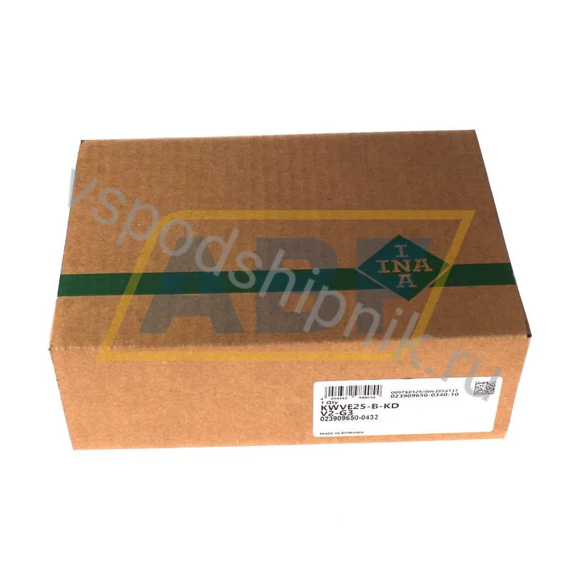 Линейная опора скольжения KWVE25-B-KD-V2-G3 INA 360